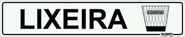 Placa Lixeira