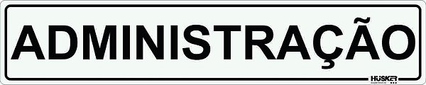 Placa Administração