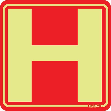 Placa Hidrante 15x15 cm