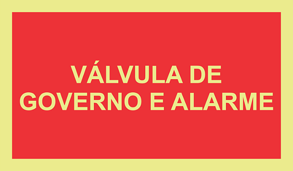 Placa Válvula de Governo e Alarme