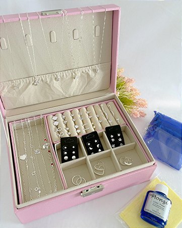 Kit Maleta Dupla Rosa