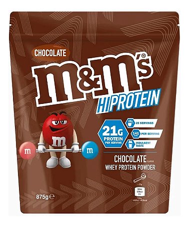 M&ms Hi Protein Whey 875g Sabor Chocolate