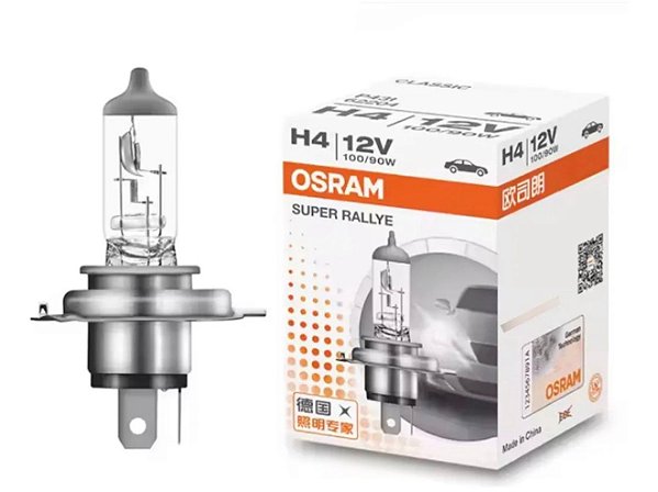 1x Lampadas Osram H4 100w/90w 12v (c59/) Rally - Preço da unidade