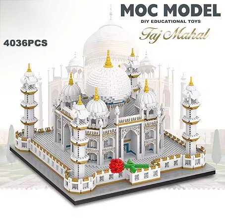 Blocos para montar Taj Mahal Castelo 4036 peças