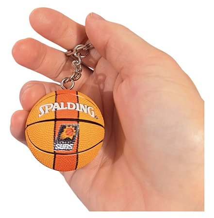 Chaveiro Bola De Basquete Nba Time Suns - Envio Imediato