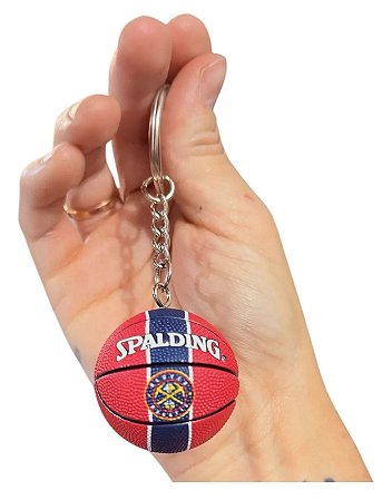 Chaveiro Bola De Basquete Nba - Denver Nuggets