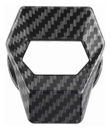 Tampa Capa Botão Start Stop Lamborghini Universal Vw Audi - Carbono