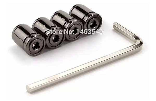 Tampa Bico Valvula Antifurto Pneu Capa Preta Sports - Grafite