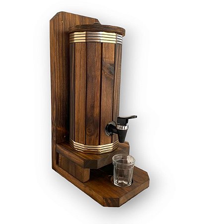 Pingometro de Barril 1L + Copo Shot 70ml