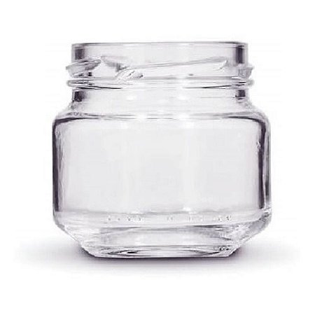 Pote Papinha 120ml Vidro ( sem tampas )