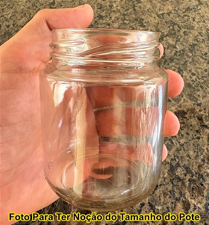 Pote Belém 240ml Vidro ( sem tampas )