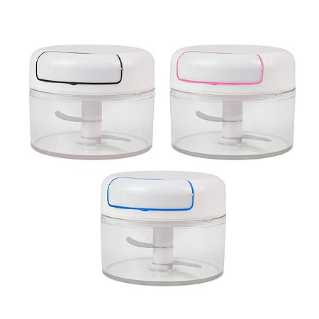 Mini Processador Manual de Alimentos 2 laminas