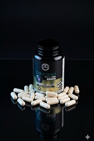 Colágeno Tipo 2 CGM + Glucosamina + Condroitina + MSM 60 Caps; Premium