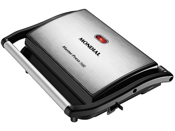 Grill Mondial PG-01 Master Press 2 em 1 Retangular - 110V