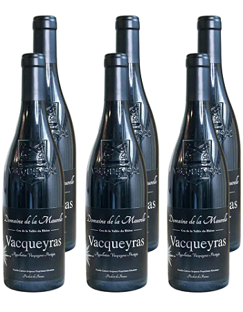 Vinho Tinto Domaine de la Maurelle 2021- AOP Vacqueyras - caixa c/6