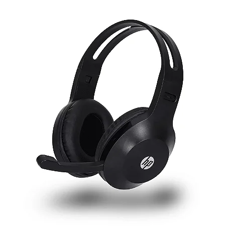 Headset Headphone com Fio P3 3.5mm com Microfone Integrado 40mm Controle de Volume - 2m - Preto - HP
