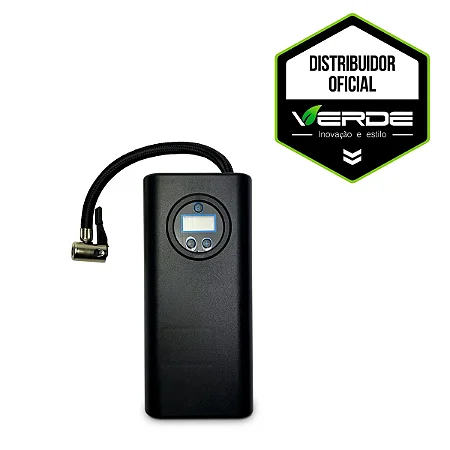 Compressor de Ar Portátil para Pneu - Verde