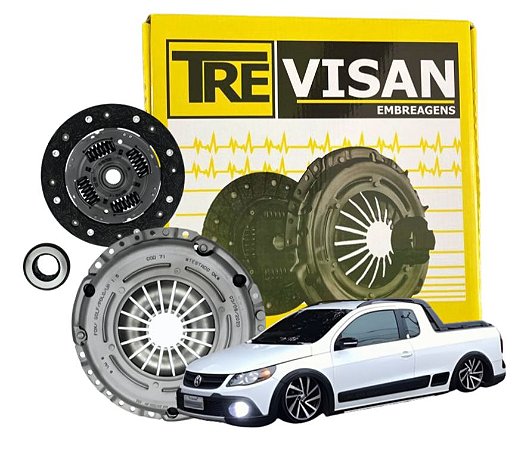 Kit de Embreagem Saveiro e Saveiro Cross 1.6 G5 G6 2007 a 2022