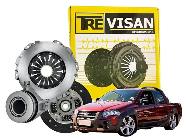 Kit de Embreagem Strada e Strada Adventure 1.8 (8v) 2007 a 2011