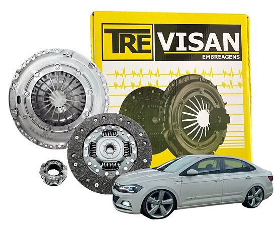 Kit De Embreagem Jetta 1.4 Tsi/ 1.6 Msi 2014 2015 2016 2017 2018 2019 2020 2021