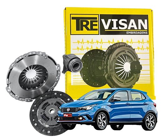 Kit de Embreagem Argo 1.6 e 1.8 (Flex 16v) 2017 a 2021