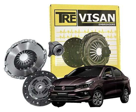 Kit de Embreagem Cronos 1.6 e 1.8 Flex (16v) 2018 2019 2020