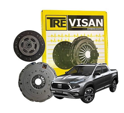 Kit de Embreagem Toro Diesel 2.0 16V 2016 2017 2018 2019 2020