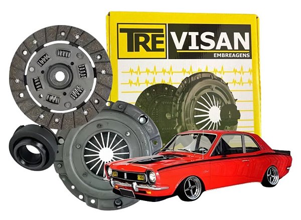 Kit de Embreagem Corcel 1.3/1.4 1969 1970 1971 1972 1973 1974 1975 1976 1977