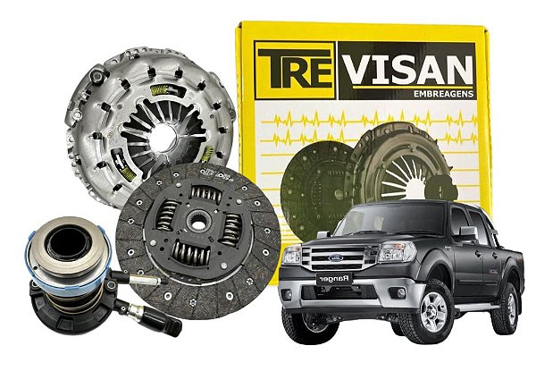 Kit de Embreagem RANGER 2.8/3.0 Diesel 2003 2004 2005 2006 2007 2008 2009 2010 2011 2012 2013