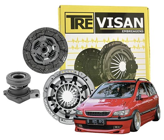 Kit de embreagem Zafira 2.0 2001 2002 2003 2004 2005 2006 2007 2008 2009 2010 2011 2012