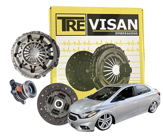 Kit de embreagem Prisma 1.0 E 1.4 2013 e 2020