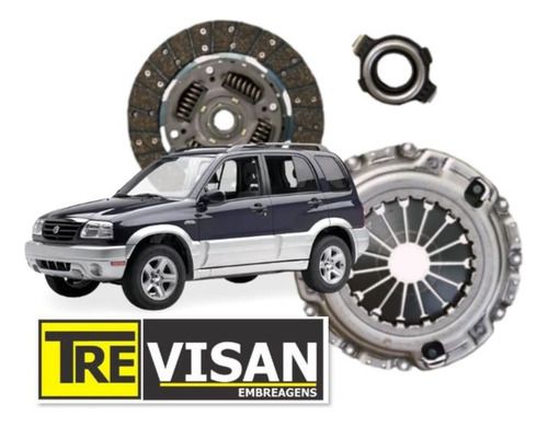Kit de embreagem Grand Vitara 2.0 / 4x4 Gas