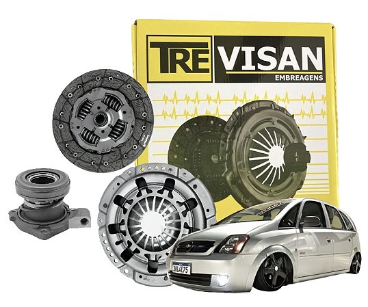 Kit de Embreagem Meriva 1.8 2002 2003 2004 2005 2006 2007 2008 2009 2010 2011 2012