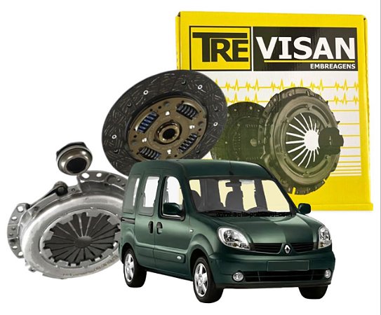 Kit de Embreagem KANGOO 1.0 (8v/16v) 2000 2001 2002 2003 2004 2005 2006 2007