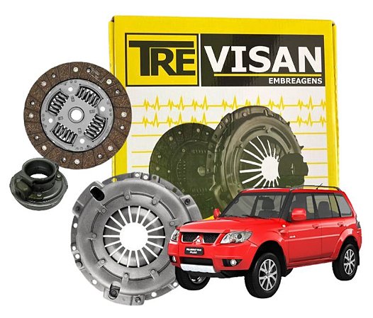 Kit de Embreagem Pajero Tr4 2.0/lo 1.8  2003 2004 2005 2006 2007 2008 2009 2010 ...