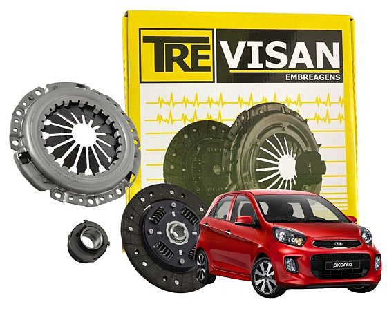 Kit de Embreagem Picanto 1.0/1.1 2008 2009 2010 2011 2012
