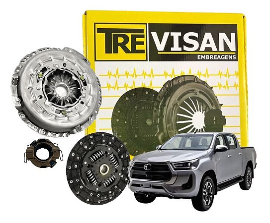 Kit de Embreagem Hilux / Sw4 2.8 2016 2017 2018 2019 2020 2021 2022 2023