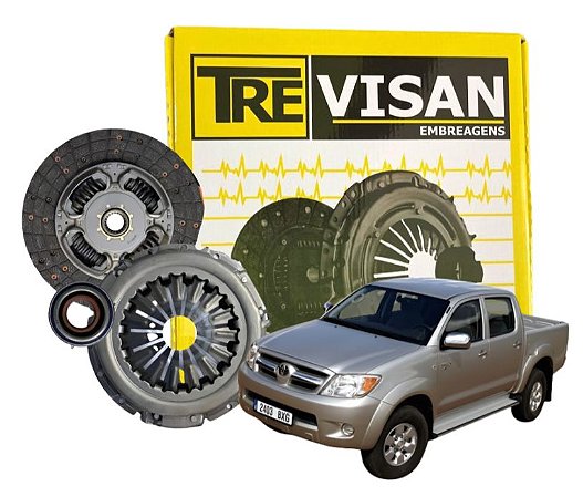 Kit Embreagem Hilux SW4 3.0 Turbo Diesel SR SRV 2005 2006 2007 2008 2009 2010 2011 2012 2013 2014