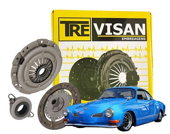Kit de Embreagem Karman Ghia 1200/1300 1976 1977 1978 1979 1980 1981 1982 1983 1984 1985 1986...