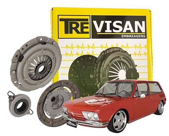 Kit de Embreagem Variant 1200/1300 1976 1977 1978 1979 1980 1981 1982 1983 1984 1985 1986...
