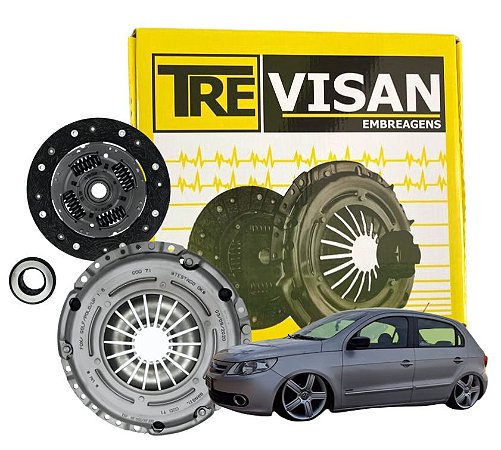Kit de Embreagem Gol 1.0 e 1.6 G4 G5 G6 2007 a 2022