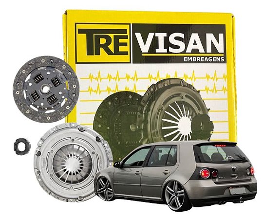 Kit de Embreagem Golf 1.6 8v (EA111) 2001 a 2014
