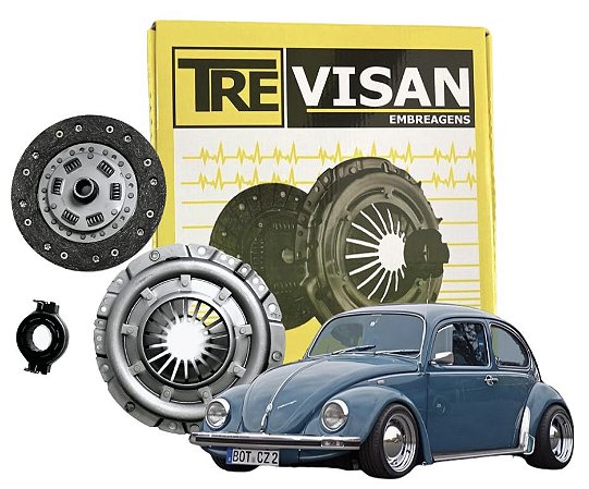 Kit de Embreagem Fusca 1500 1600 1973 a 1986