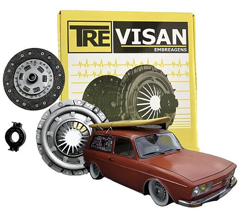 Kit de Embreagem Variant 1600 1973 a 1981