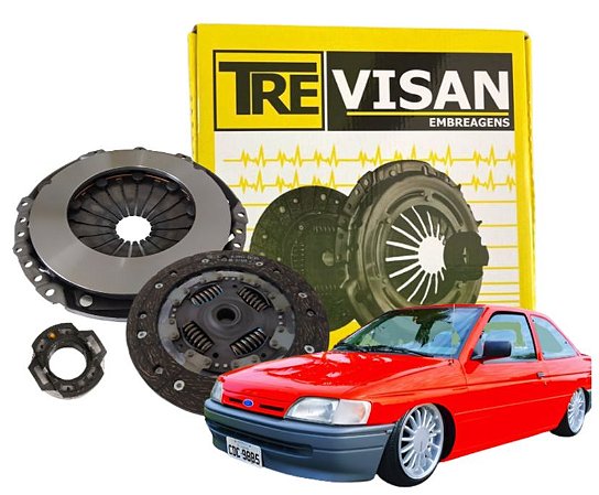 Kit de Embreagem Escort - 1.8/2.0  8V AP - 1993 1994 1995 1996