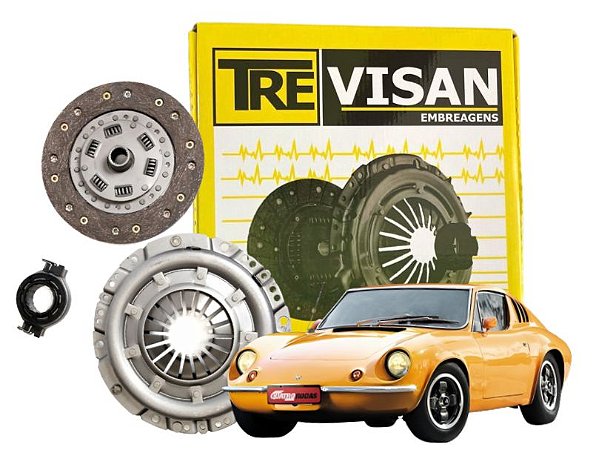 Kit de Embreagem Puma GTE GTS 1600 1973 a 1980