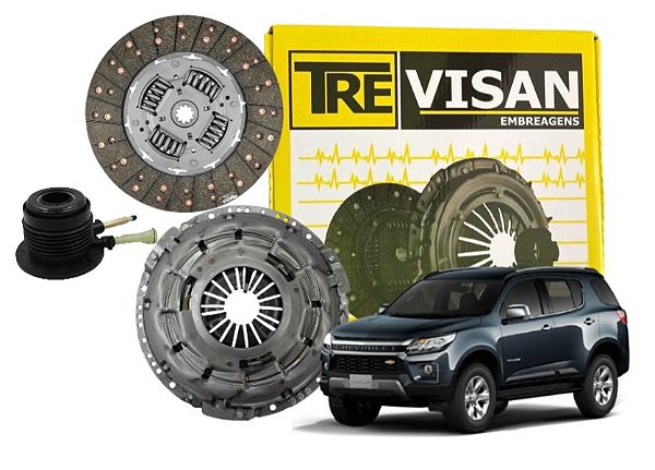 Kit de Embreagem TrailBlazer 2.8 16v Duramax 2012 2013 2014 2015 2016 2017 2018 2019 2020 2021 2022 2023