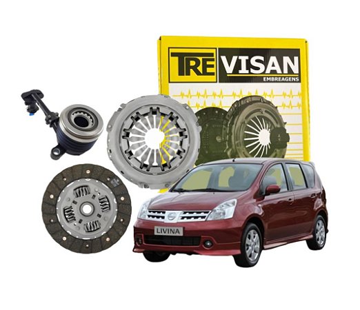 Kit de Embreagem Livina 1.6 (16v) 2009 e 2014