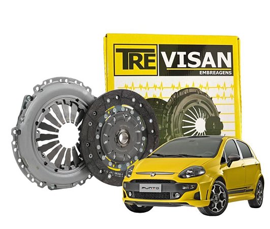Kit de Embreagem Bravo/Punto T-jet 2011 2012 2013 2014 2015 2016 2017