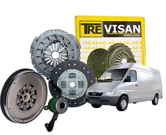Kit de Embreagem + Volante Sprinter 2.2 CDI 311 313 413 2004 2005 2006 2007 2008 2009 2010 2011